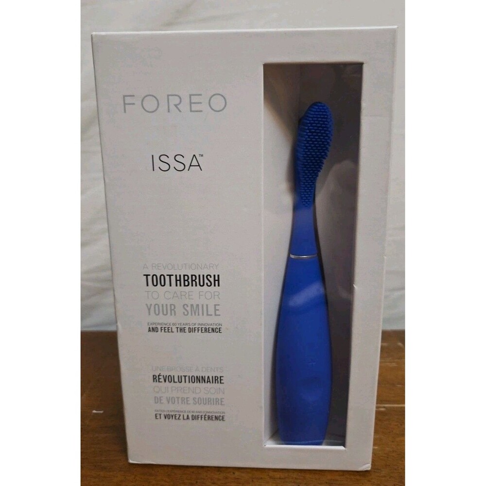 FOREO ISSA Sonic Electric Tooth Brush (Blue) New with box